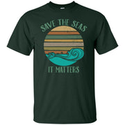 Environmentalist Ocean Awareness Retro Cool Gift Men T-shirt