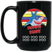 Funny Mommy Shark Doo Doo Coffee Mug, Tea Mug