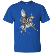 Zebra pegacorn Men T-shirt