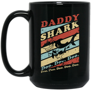 daddy shark retro Coffee Mug, Tea Mug