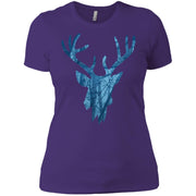 Deer In The Wood Forest Animal Gifts Women T-Shirt