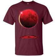 Vampire Werewolf Blood Red Moon Eclipse Men T-shirt