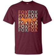 Fox Vintage Retro, Present Animal Men T-shirt