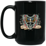 Viking, Skull And Bones Coffee Mug, Tea Mug