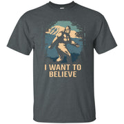 Bigfoot Believe Sasquatch Men T-shirt