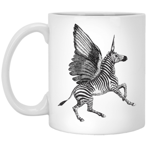 Zebra pegacorn Coffee Mug, Tea Mug