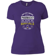 Never Mess with a Pharmacist Grunge Women T-Shirt