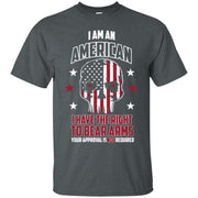 American Pride, Humor Bear Arms Men T-shirt