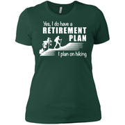Retirement Plan Hiking Women T-Shirt