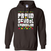 Proud School Counselor Africa Black History Month Men T-shirt