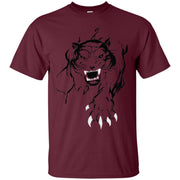 Black Panther Tiger Men T-shirt