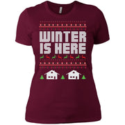 Winter Is Here Ugly Sweater Women T-Shirt