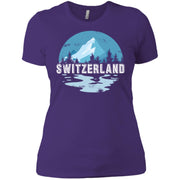 Switzerland Mountain Women T-Shirt