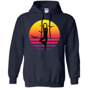 Yoga Retro Sunset Men T-shirt