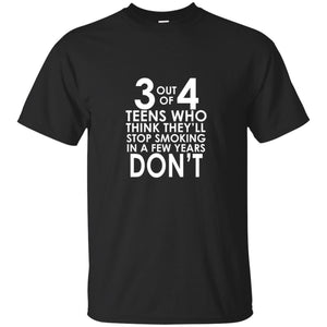 3 out of 4 Teens Men T-shirt