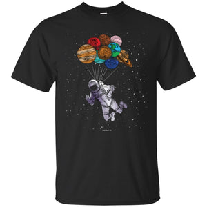 Astronaut Planets Gift Men T-shirt