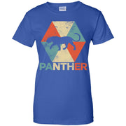 Vintage Polygon Panther Women T-Shirt