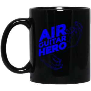 AIR GUITAR HERO Rock Star Guitarist Musician Music Coffee Mug, Tea Mug