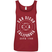 San Diego California Women T-Shirt
