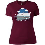 Hippo Animal Love Swim Hippopotamus Gift Women T-Shirt