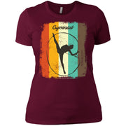 Gymnastics Retro 70s Vintage Rhythmic Women T-Shirt