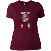 New Year Eve is calling Gift Present Women T-Shirt