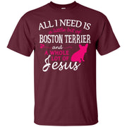 All I Need To Day Is Little Bit Of Boston Terrier Men T-shirt