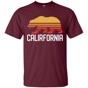 Retro California Bear Men T-shirt