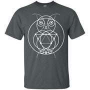 The Owl Sacred Geometry Men T-shirt