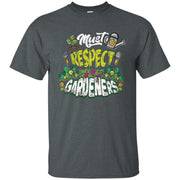 Respect Gardening Men T-shirt