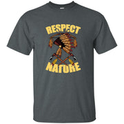 Respect Nature American Native Men T-shirt