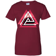 Valknut Flower Women T-Shirt