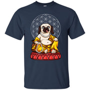 Pug Yoga Meditation Buddha Dog Men T-shirt