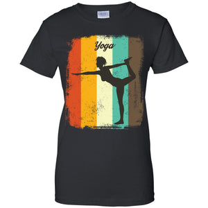 Yoga Retro 70s Vintage Yoga Women T-Shirt