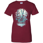 Dark Forest Skull Women T-Shirt