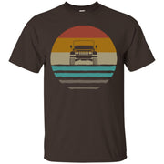 Vintage Jeeps Shirt Retro 70s Distressed Men T-shirt