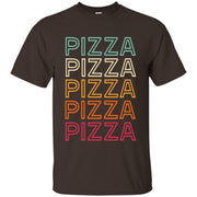 Retro Pizza Men T-shirt