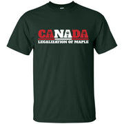 Canada Legalize, Smoke, Weed Men T-shirt
