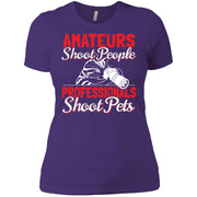 Professional Pet Photographer – Funny Quote Shoot Women T-Shirt