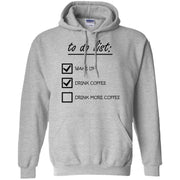Coffee To Do List Men T-shirt