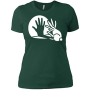 Hand Shadow Rabbit Women T-Shirt