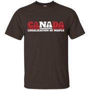 Canada Legalize, Smoke, Weed Men T-shirt