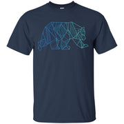 Geometric bear Men T-shirt