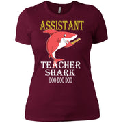 Assistant Teacher Shark Doo Doo Doo Women T-Shirt