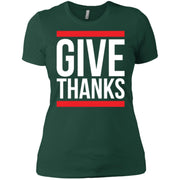 Give Thanks Women T-Shirt