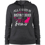 All I Need To Day Is Little Bit Of Boston Terrier Women T-Shirt