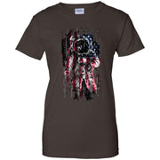 Cool USA Astronaut Women T-Shirt