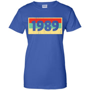 1989 Retro Colors Vintage Women T-Shirt