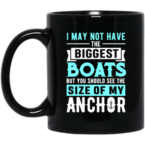 You Should See The Size Of My Anchor I Boating Fun Coffee Mug, Tea Mug