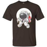 Cartoon Astronaut Space Ranger Dance Men T-shirt
